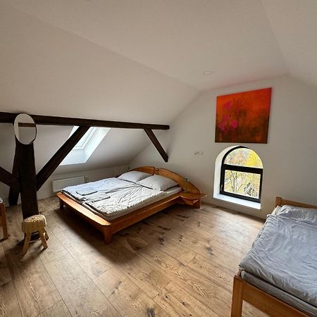 Aparthotel Tkalcovna U Zlateho Potoka Dobrany  Esterno foto